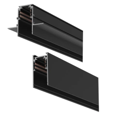 Sistema riel magnético profesional versátil embutir aplicar LUCCIOLA