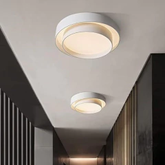 Plafón techo PULSE 36W circular Ø50cm blanco minimalista moderno VONDERK - comprar online