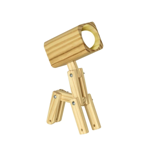 Velador infantil CHULO articulado madera GU10 CARILUX