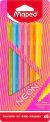 Caneta Fineliner 0.4mm Neon 6 cores Maped - Papelaria dos Concurseiros