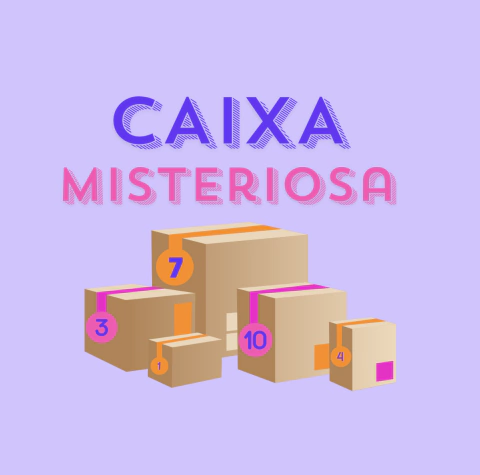 Caixa Misteriosa de Papelaria (com desconto)