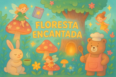 Livro de Colorir FLORESTA ENCANTADA (Versão PDF) - comprar online