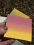 Bloco Adesivo Glitter Degradê Transparente - Papelaria dos Concurseiros