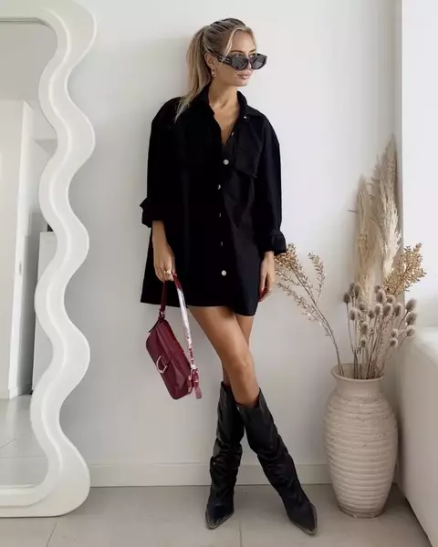 Camisaco Chicago Negro - comprar online