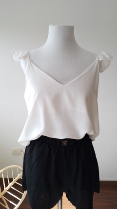 Musculosa Broderie