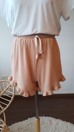 Short Waffle Camel - comprar online