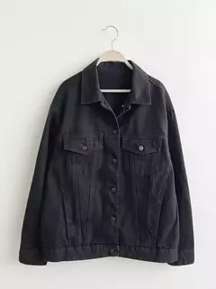 Campera Denim Niza Negro