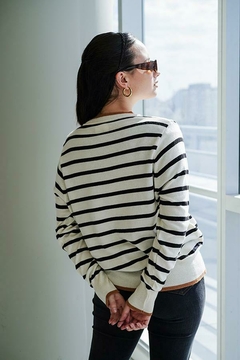 Imagen de Cardigan Rayas Combinado