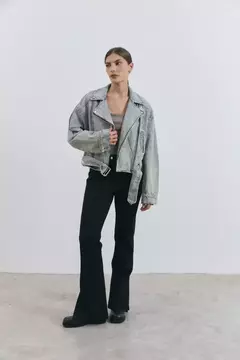 Campera Moto Denim - The Closet