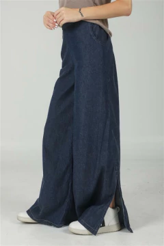 Maxi Palazzo Denim Blue - comprar online