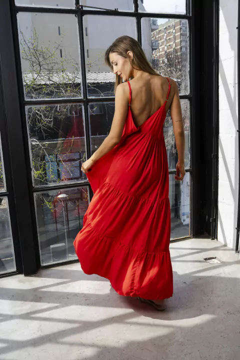 Vestido Cali Rojo