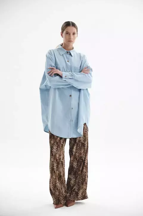 Maxi Camisa Denim