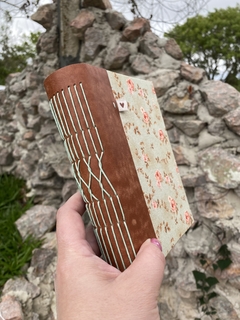 Caderno amado Shabby Chic Mini Flores - comprar online