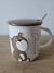 Taza Oso con tapa - tiendaarmar