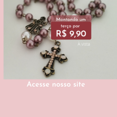 Kit Terço Ouro Velho na internet