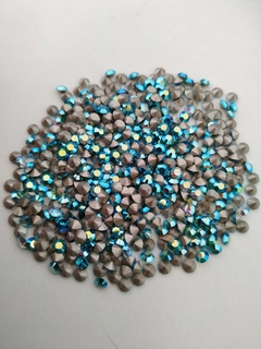 Ss12 Blue Zircon AB - Swarovski