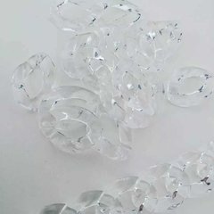 Elos de acrílico- Cor transparente