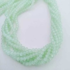 Fio de cristal 4mm - Cor Verde Água