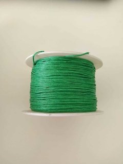 Fio de algodão encerado - Cor Verde esmeralda