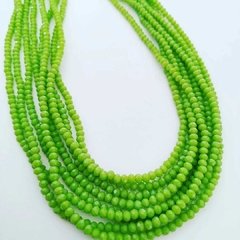 Fio de cristal 2 mm - Cor Verde