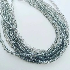 Fio de cristal 2 mm - Cor Grafite