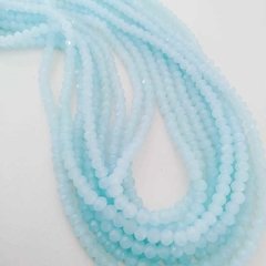 Fio de cristal 4mm - Cor Azul bebê