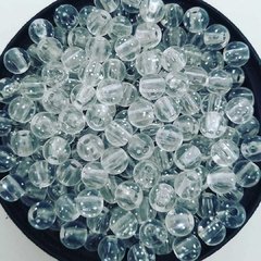 Bolinha 6mm de resina com glitter - Cor Prata