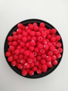 Bola emborrachada 6mm - Vermelha