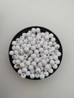 Bola emborrachada 6mm - Branca