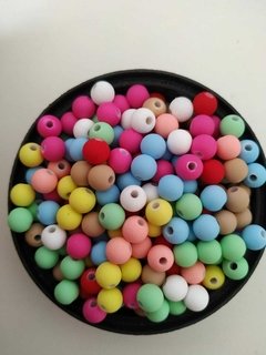 Bola emborrachada multicolor 6mm
