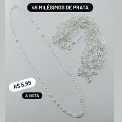 Choker Coração Folheado a Prata