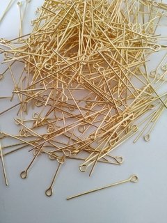 Alfinete Voltinha 3,5cm Folheado a 3 milésimos de