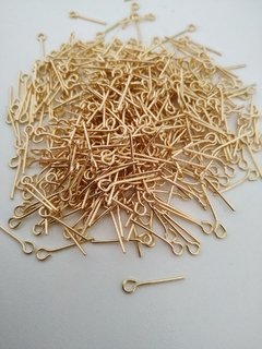 Alfinete Voltinha 1,5cm Folheado a 3 milésimos de