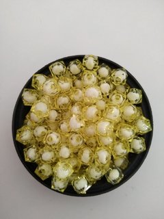 Cubo Acrilico Amarelo 8mm