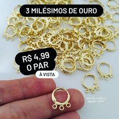 Argolinha 3 saídas