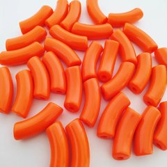 Tubo Resina Laranja Neon