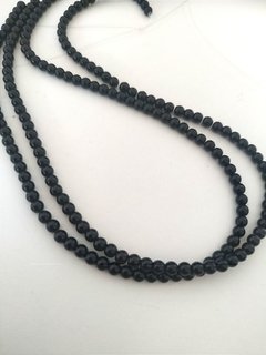 Pedra Onix Preta 4mm