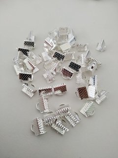 Acabamento Jacaré 8mm Folheado à 45 milésimos de prata