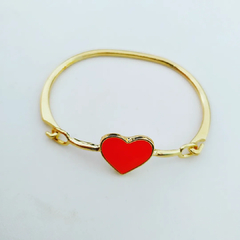 Bracelete Coração Laranja