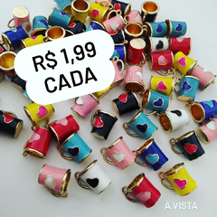 Pingente Caneca Resinado
