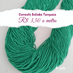Corrente Bolinha 1,5mm Tuquesa