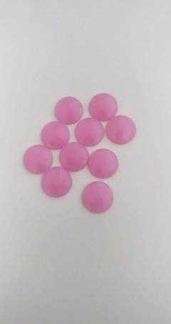 12mm Redondo Acrílico - Cor Rose Opal