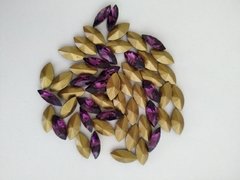 15X7 NAVETE Amethyst Swarovski