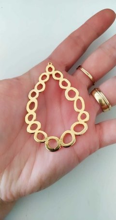 PINGENTE DOURADO " 45 "