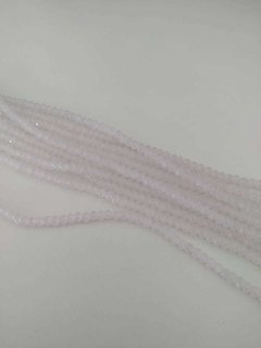 Fio de cristal 6mm - cor rosa clarinho
