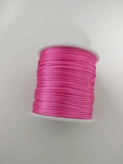 Fio de seda 1mm - cor rosa