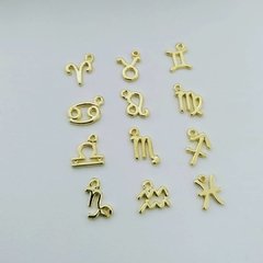 Pingentes Signos Folheado em 3 milésimos de ouro