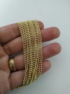 Correte bolinha 3 milésimo de ouro pronta