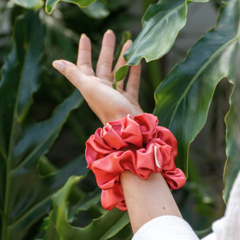 Scrunchie de Seda - Largo - comprar online