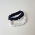 Dupla de Scrunchie de Seda - Fino